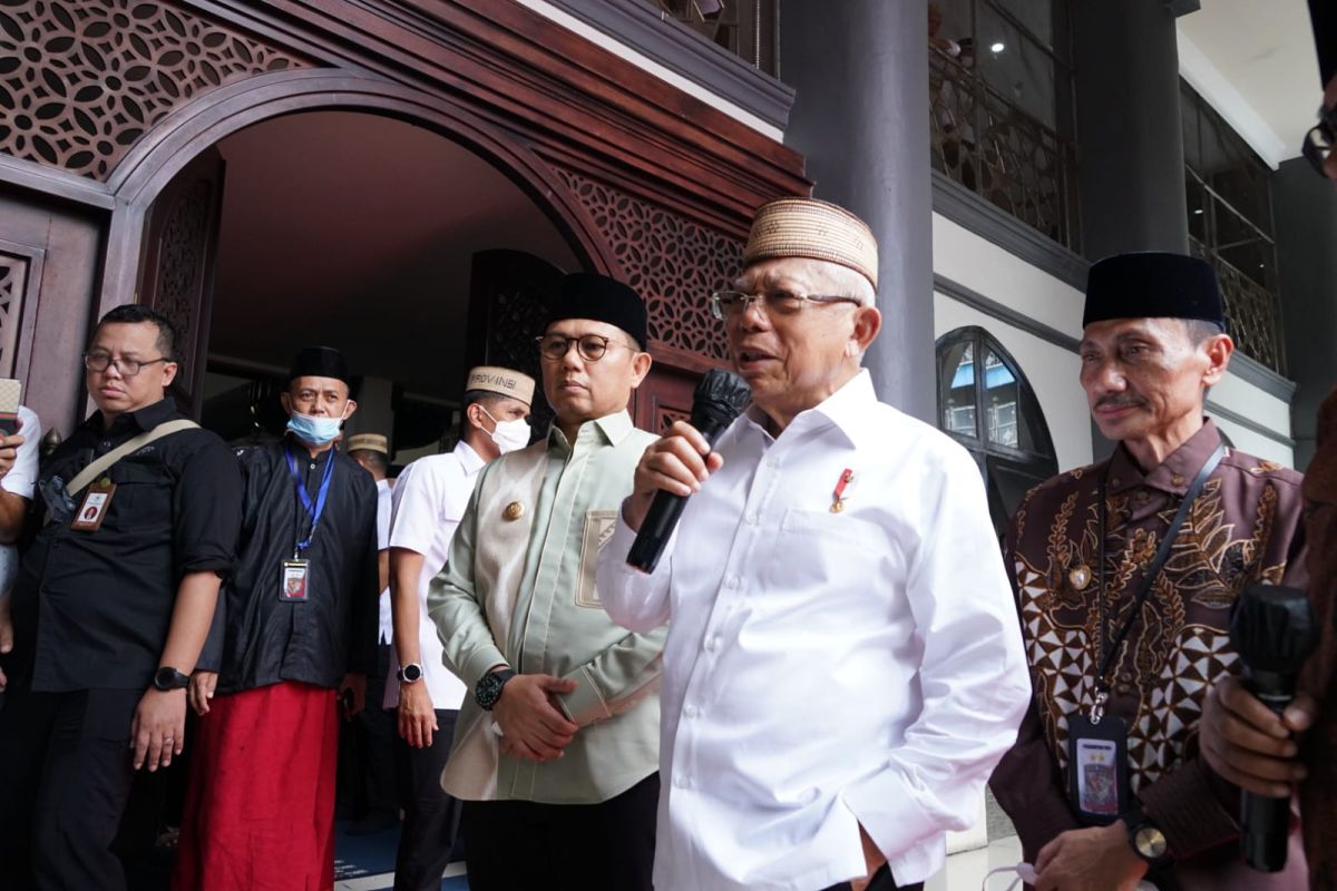 Wapres: Potensi beda penetapan Idul Fitri 2023 disikapi dengan toleransi