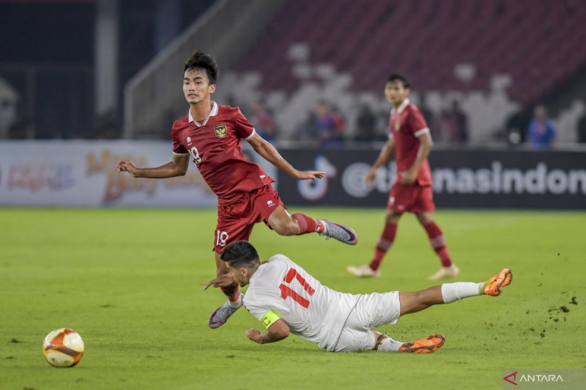 Hasil Timnas Indonesia U-22 vs Lebanon: Garuda Muda takluk 1-2