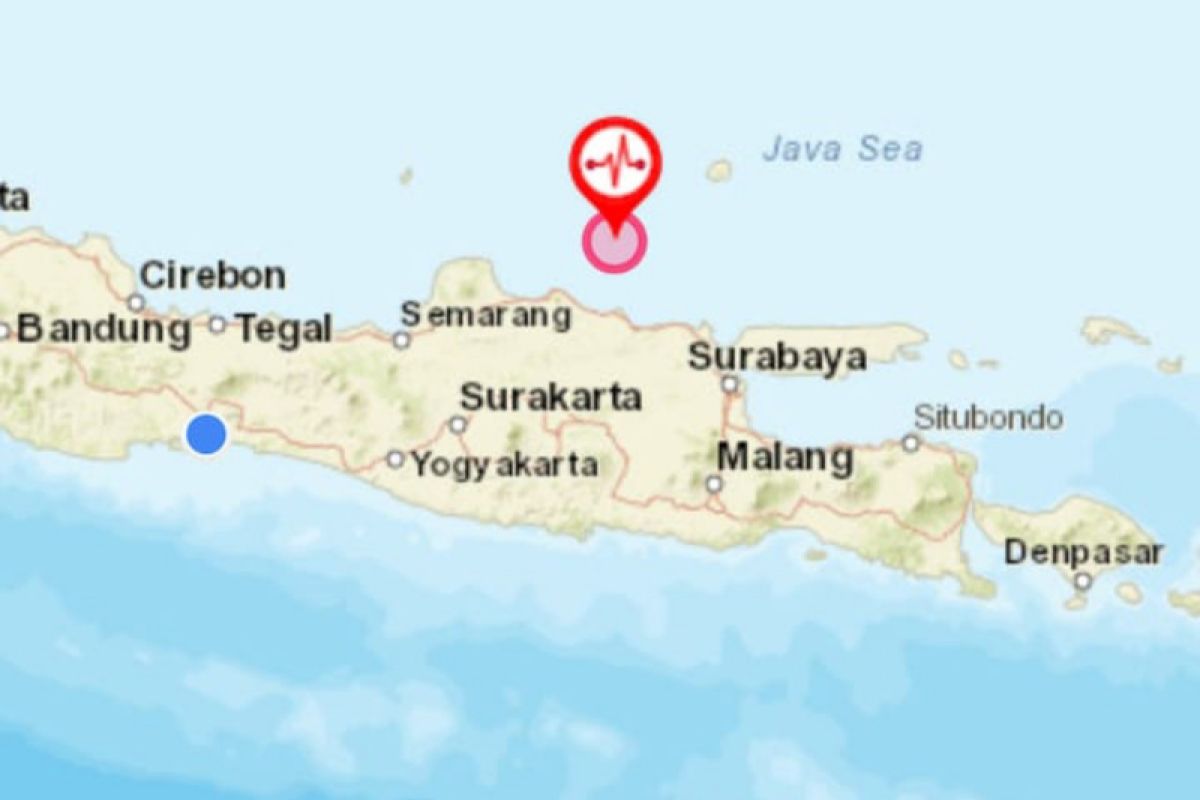 Warga Purwokerto ikut rasakan guncangan gempa Tuban