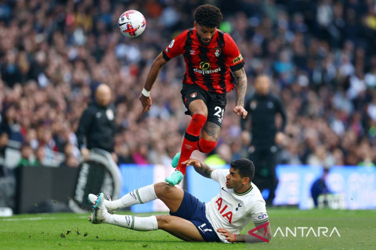 Bournemouth menang dramatis 3-2 atas Tottenham Hotspur