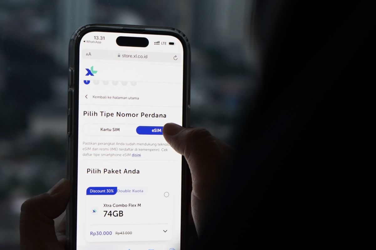 XL Axiata resmi luncurkan e-SIM, mudah sekali aktivasinya