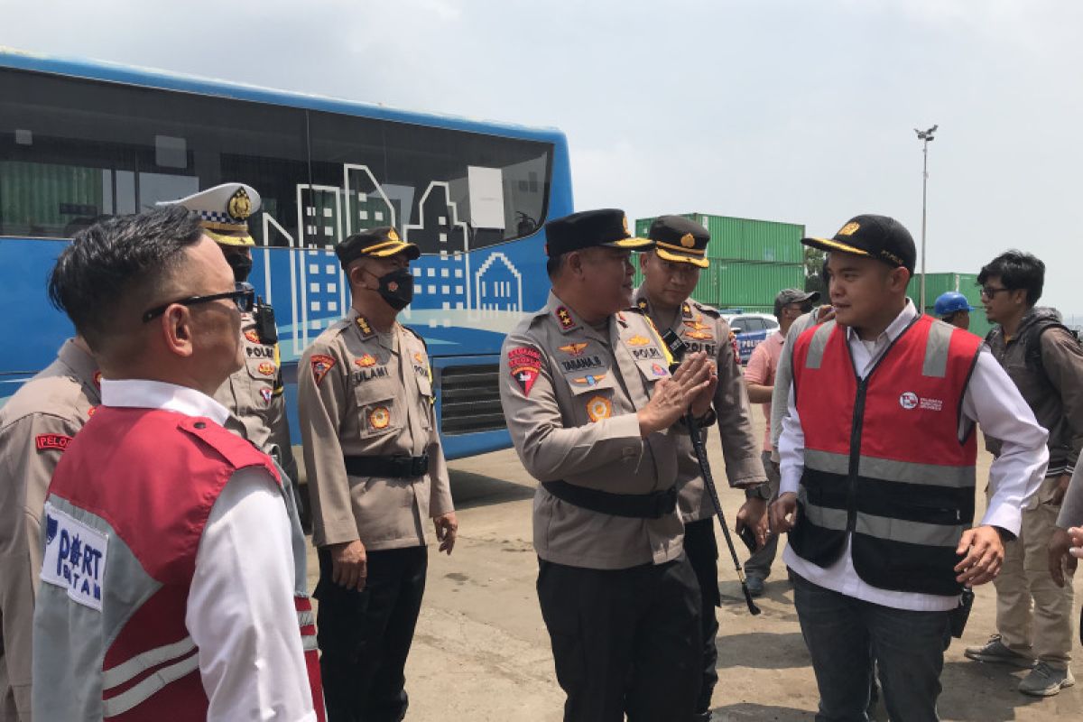 Kapolda Kepri pastikan KM Kelud siap angkut pemudik Lebaran