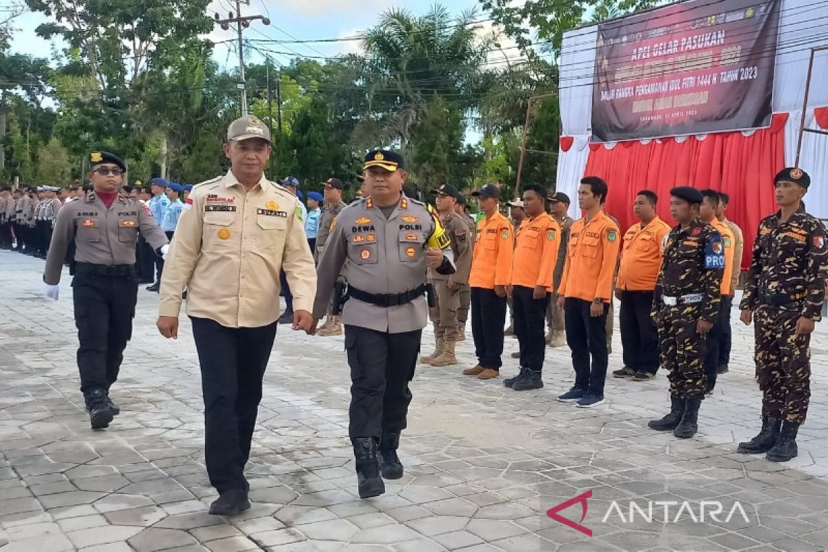 Bupati Sukamara ingatkan seluruh personel optimal dukung penyelenggaraan mudik Lebaran