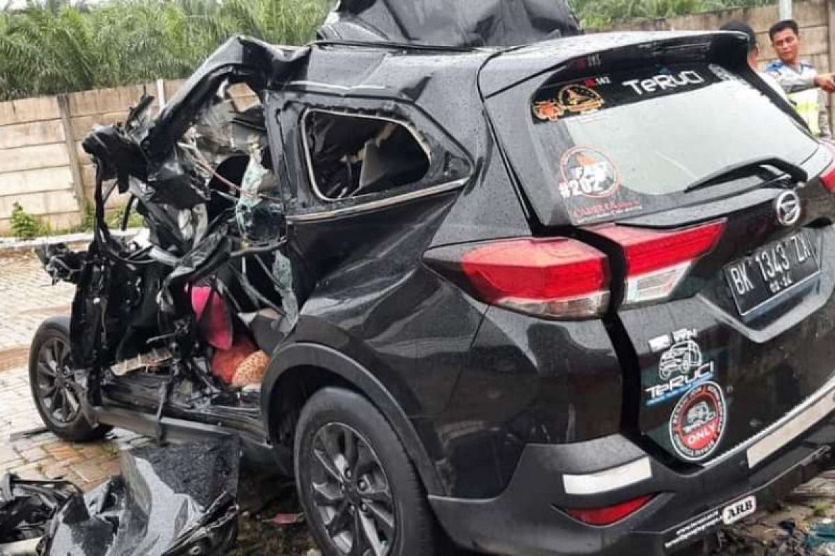 Kecelakaan maut di tol Pekanbaru-Dumai, satu tewas