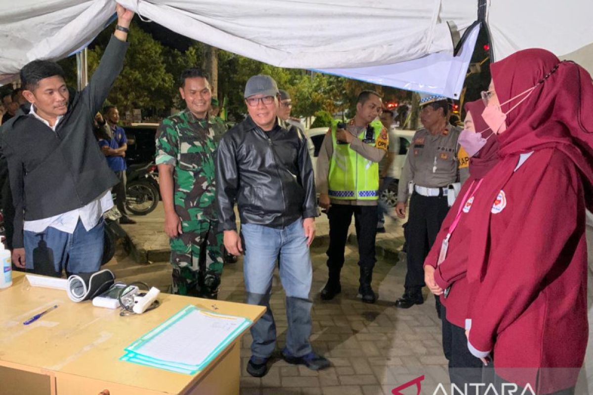 Wali Kota Metro tinjau pos pengamanan dan pelayanan arus mudik Lebaran