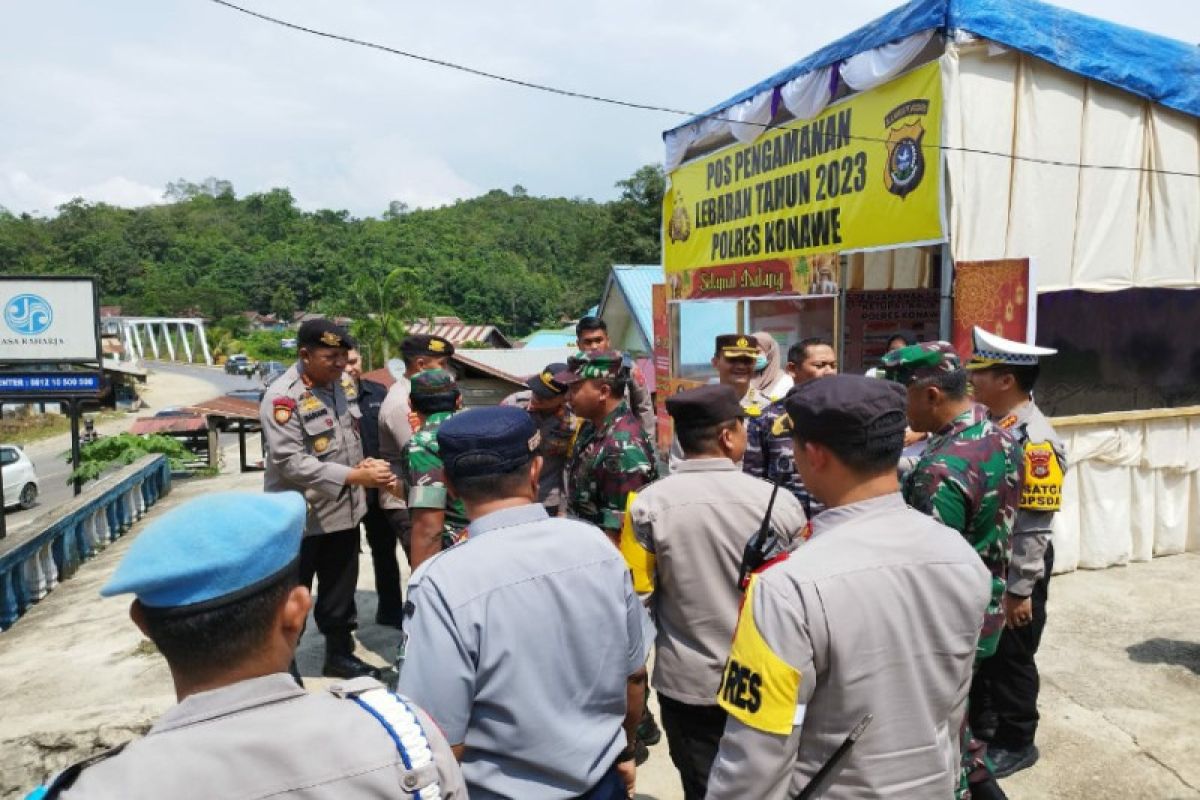 Wakapolda Sulawesi Tenggara tekankan jajaran patroli pada jam rawan mengantuk