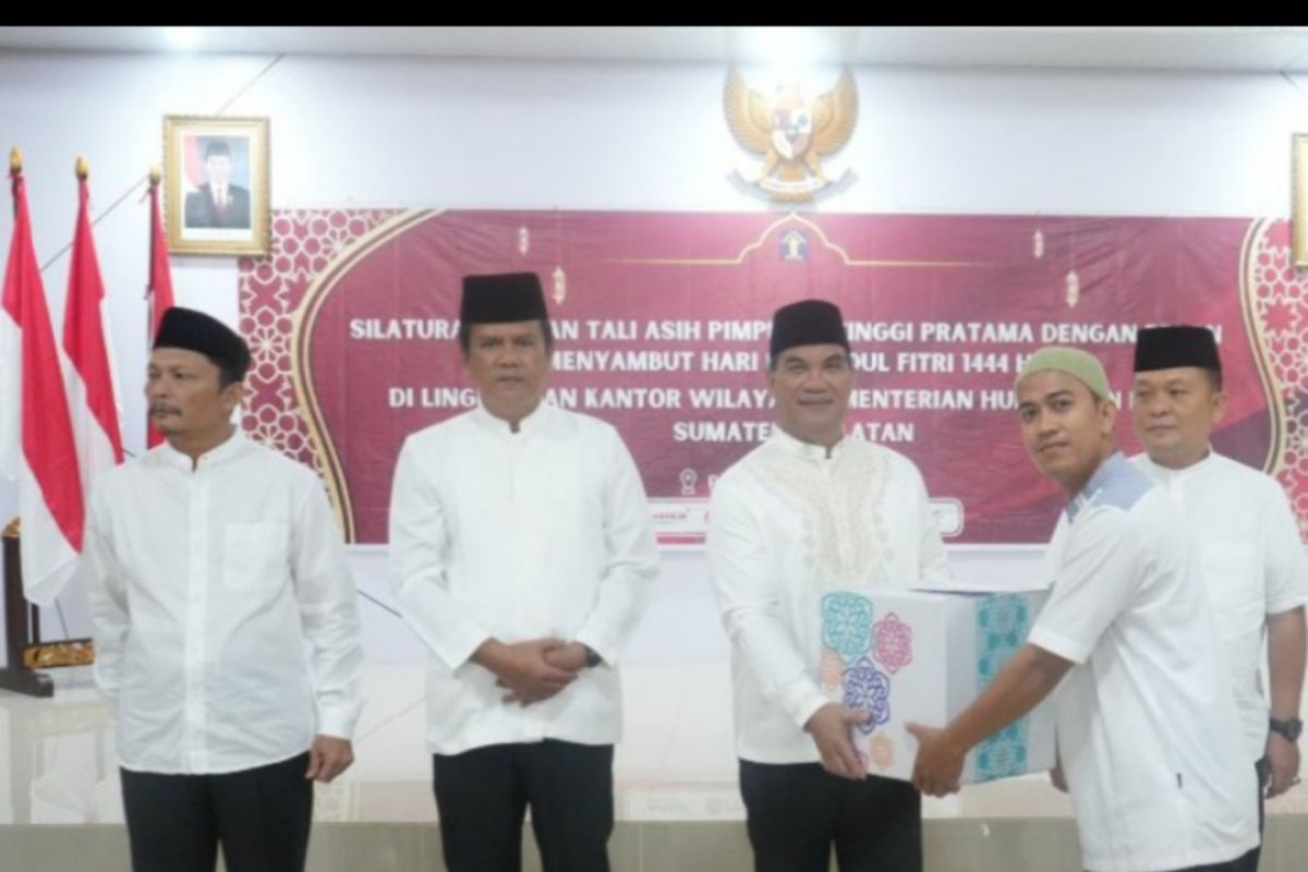 Kemenkumham Sumsel menggelar tali asih Ramadhan bersama PPNPN