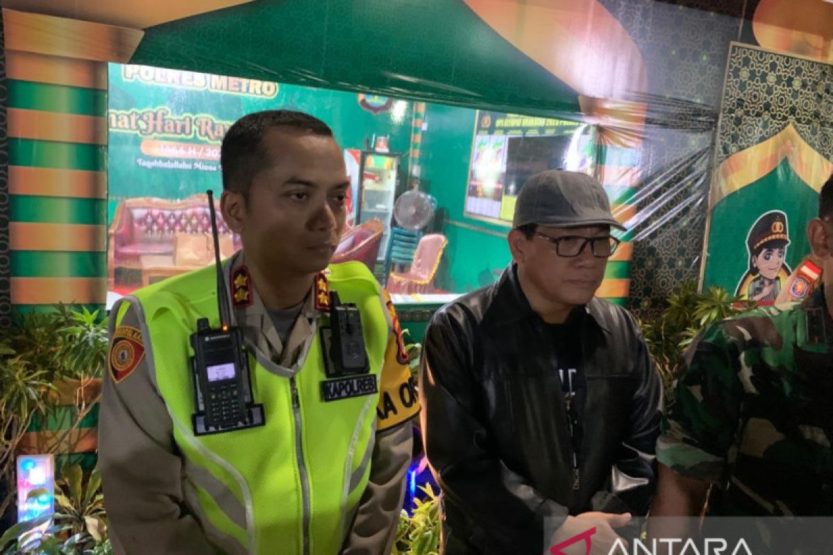 Kapolres sebut arus mudik di Metro Lampung terpantau ramai lancar