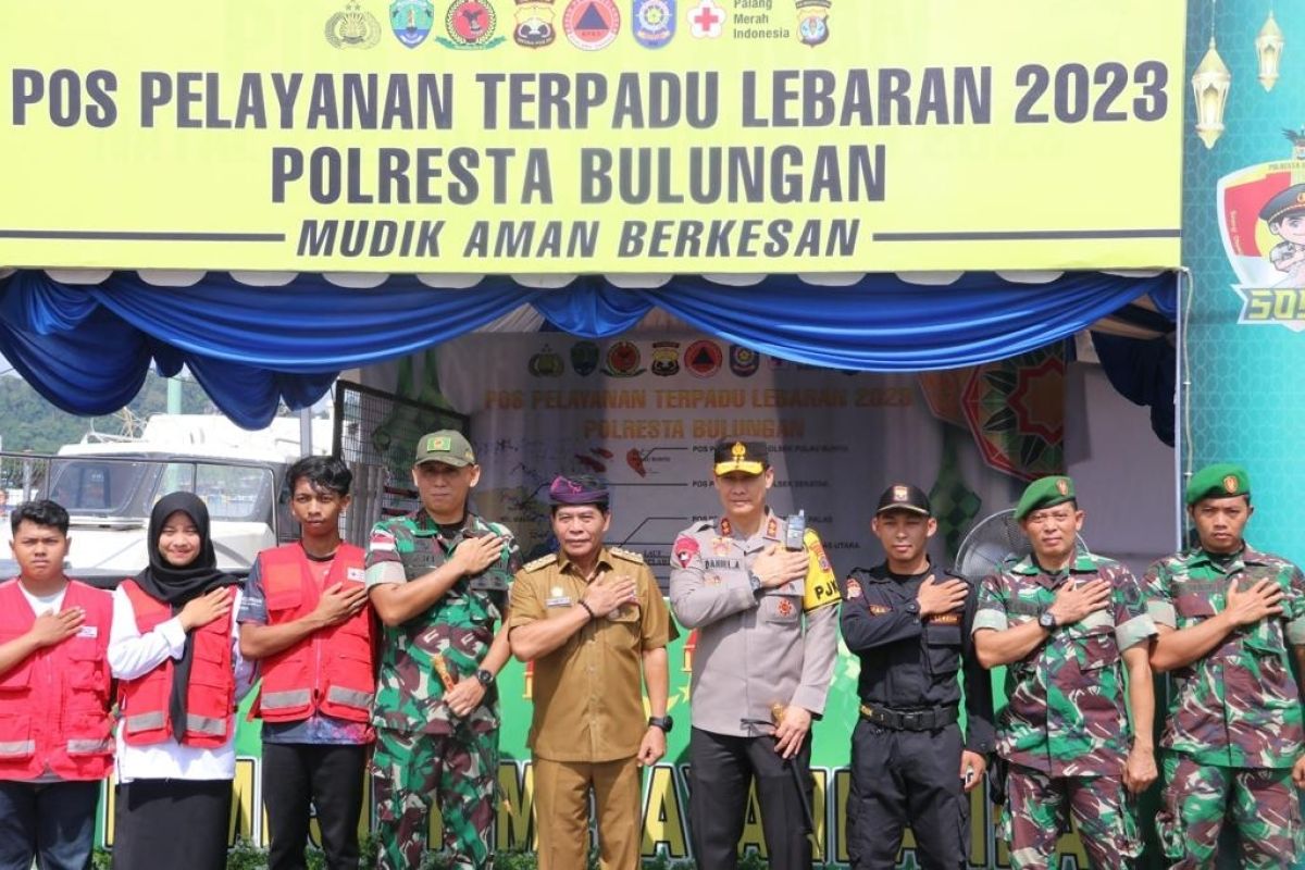 Jelang Lebaran 1444 H, Kapolda Kaltara cek Pos Pelayanan Terpadu