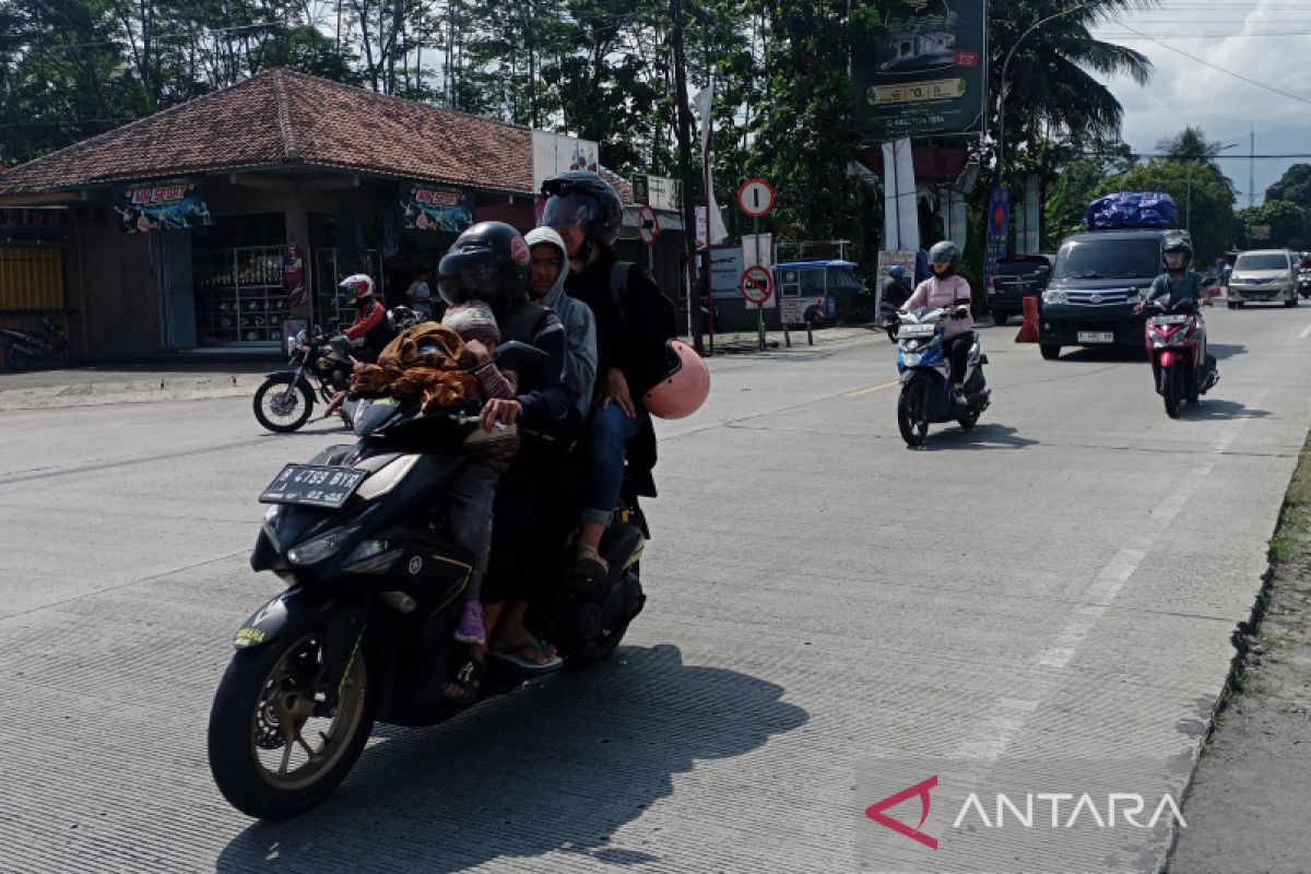 Polisi: Puncak arus  mudik di Ajibarang telah terlewati