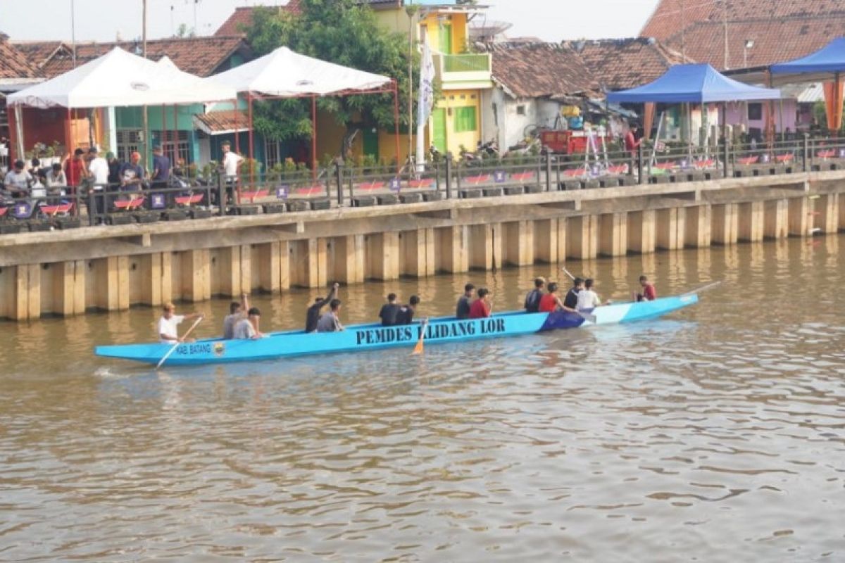 Pemkab Batang gelar lomba balap perahu naga untuk meriahkan Lebaran