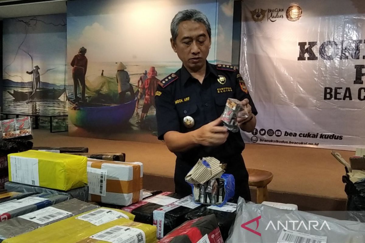 KPPBC Kudus mengungkap 46 kasus rokok ilegal