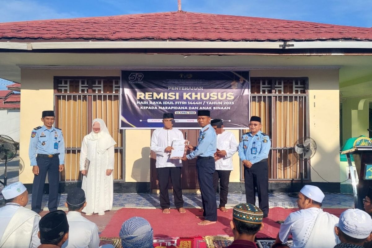 544 WBP Lapas Sampit dapat remisi khusus Idul Fitri