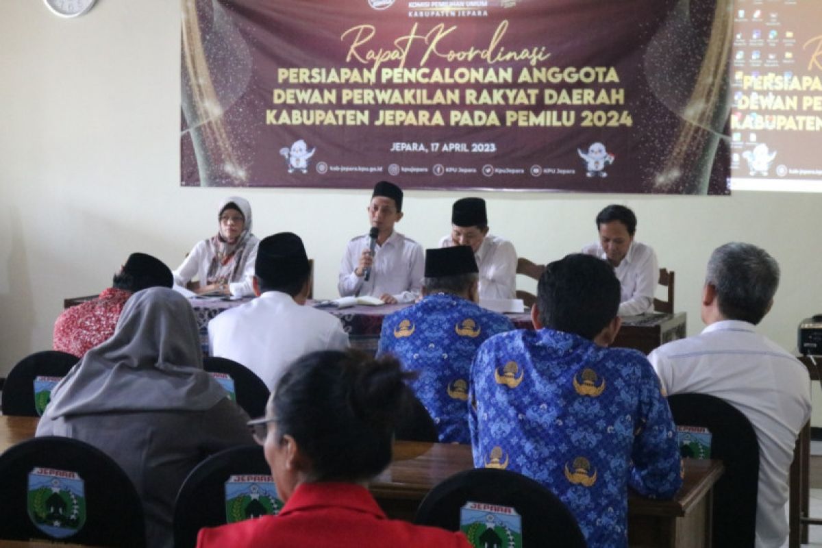 KPU Jepara umumkan penerimaan pengajuan bakal caleg