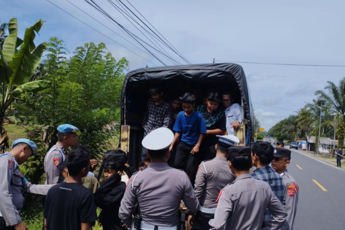 Polres Agam sita ratusan senjata mainan selama libur Lebaran