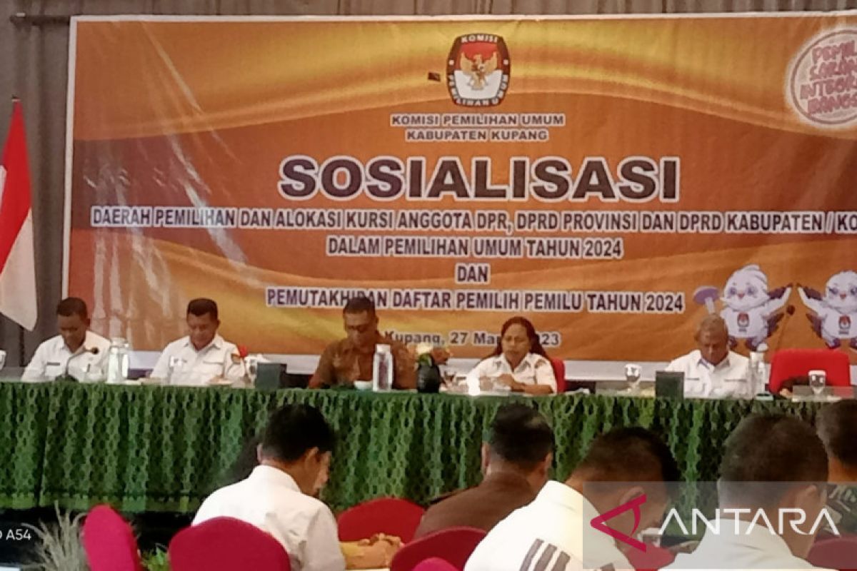 KPU Kabupaten Kupang buka pendaftaran bakal caleg pemilu 2024