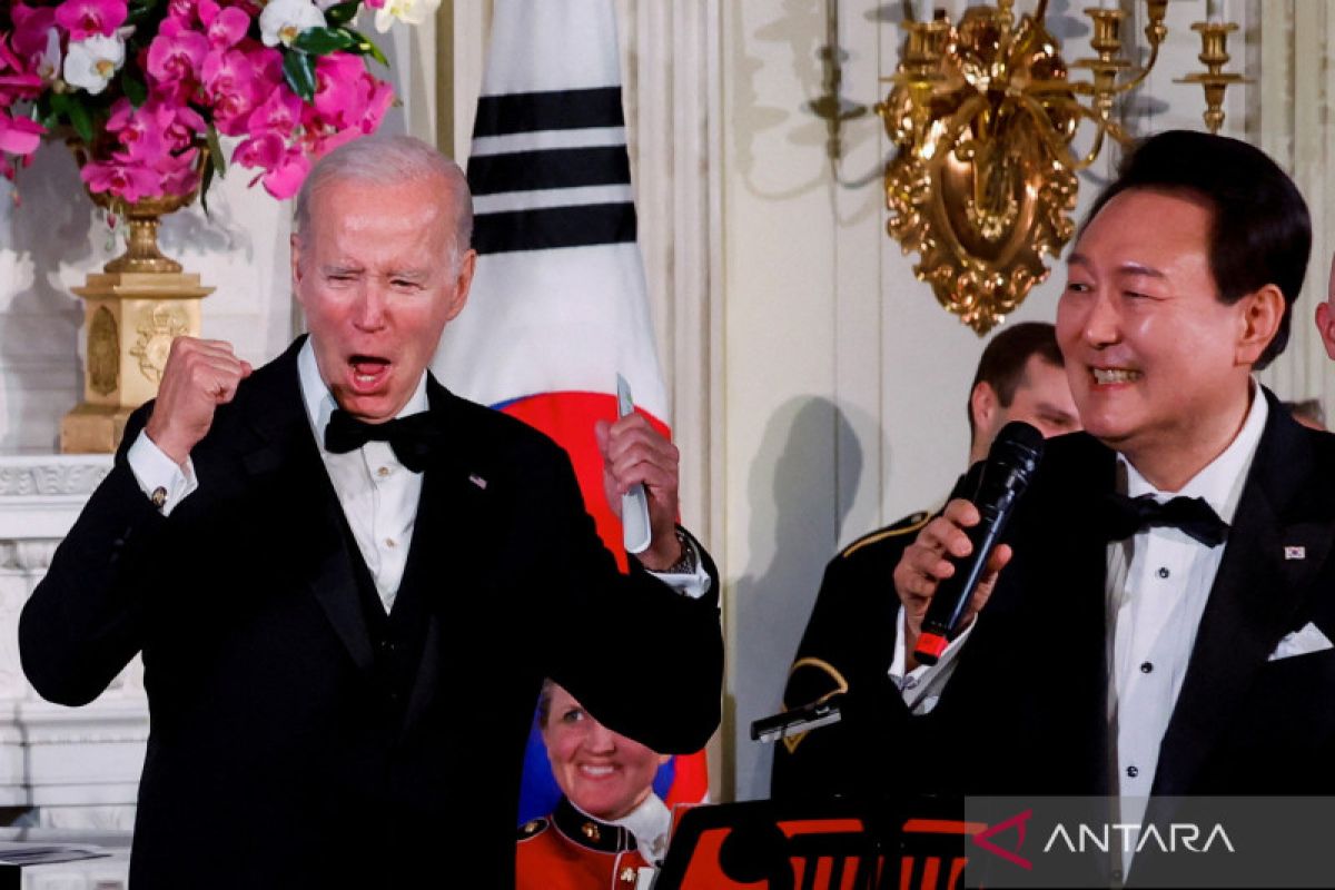 Biden sebut serangan nuklir Korut akan jadi akhir rezim Pyongyang