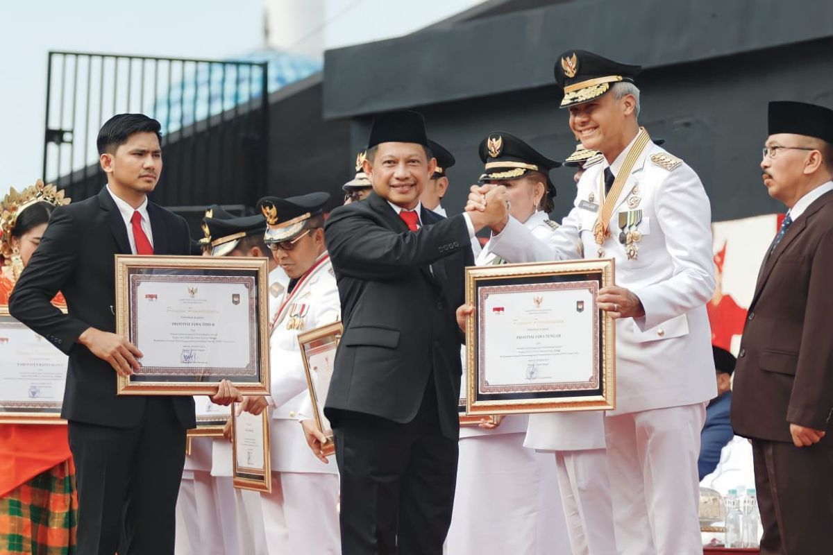 Jateng jadi provinsi berkinerja terbaik se-Indonesia