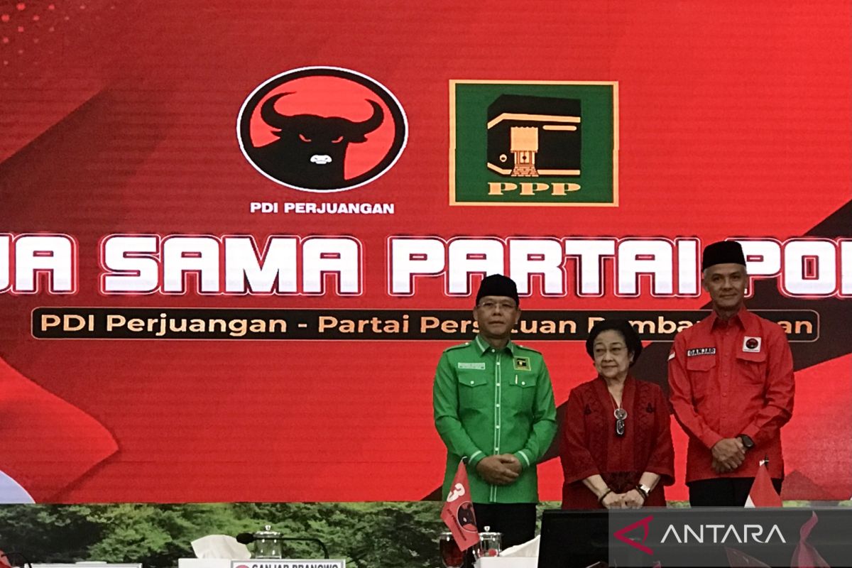 PDIP dan PPP belum bahas cawapres