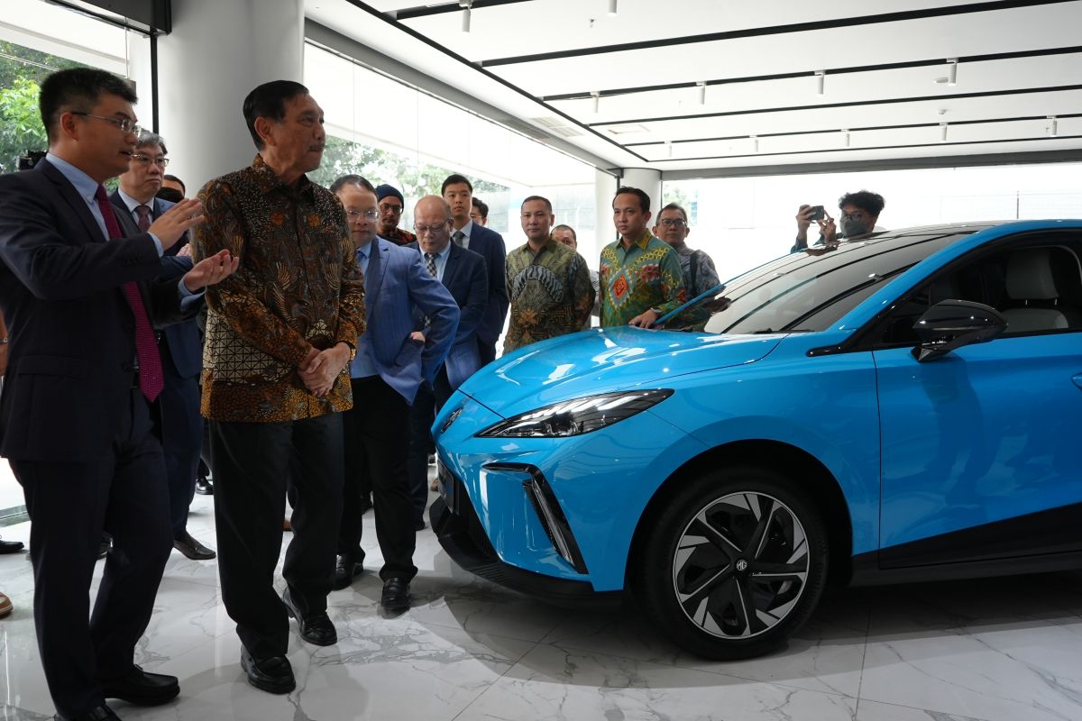 MG kenalkan MG4 EV dan MG ZS EV di depan Menkomarves