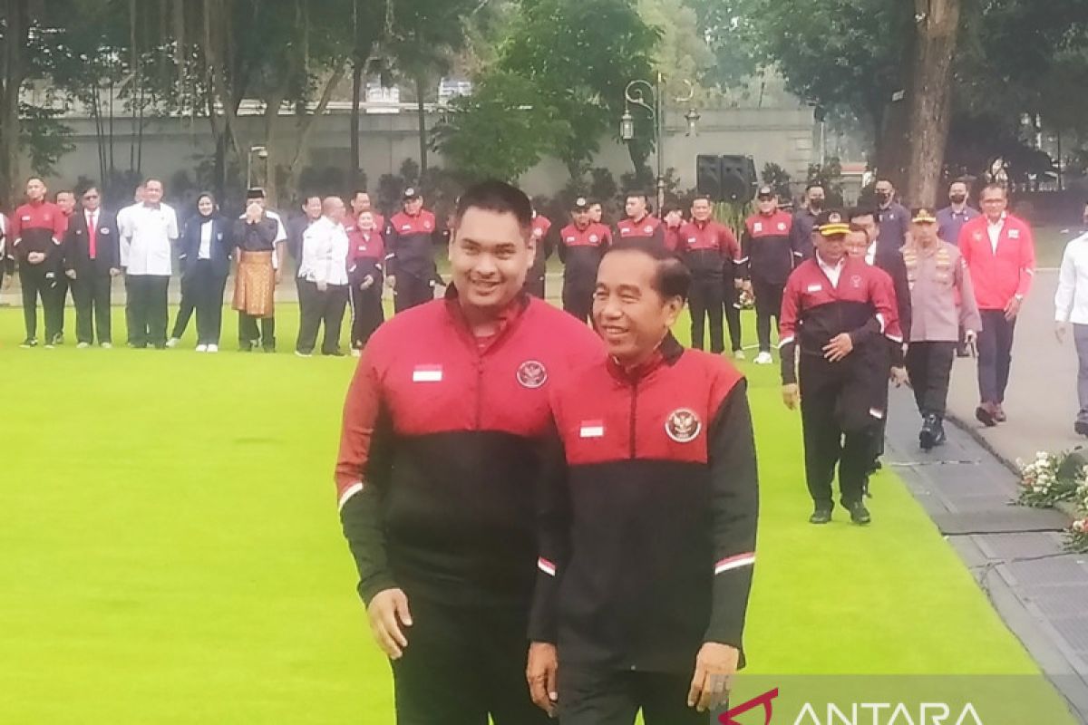 Jokowi targetkan Indonesia raih peringkat 1 di SEA Games