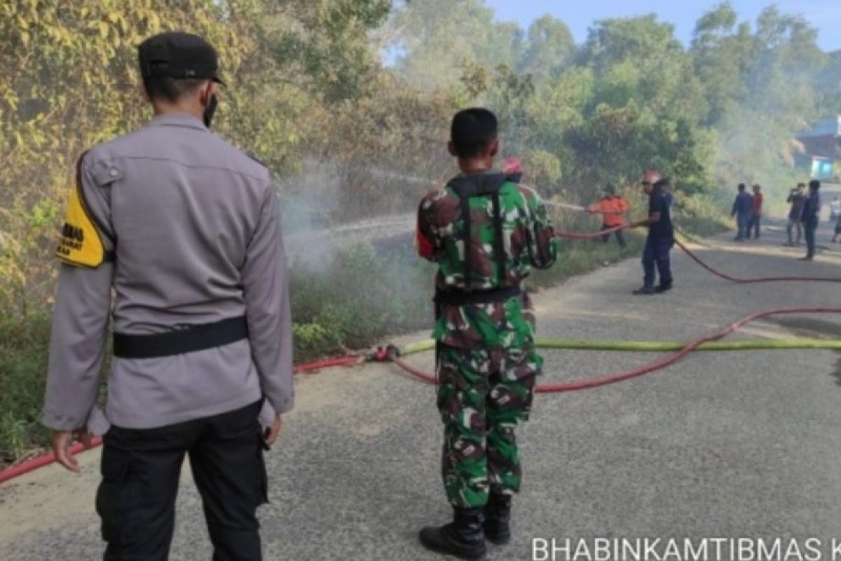 Polres Nunukan menyelidiki maraknya karhutla