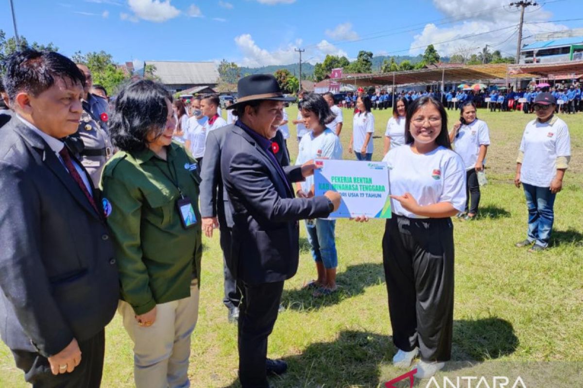 Pemkab Mitra lindungi 27.000 pekerja rentan dengan  BPJAMSOSTEK