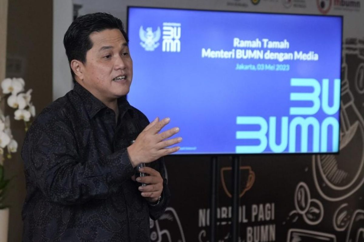 Erick Thohir dinilai pertahankan kinerja baik dongkrak elektabilitas