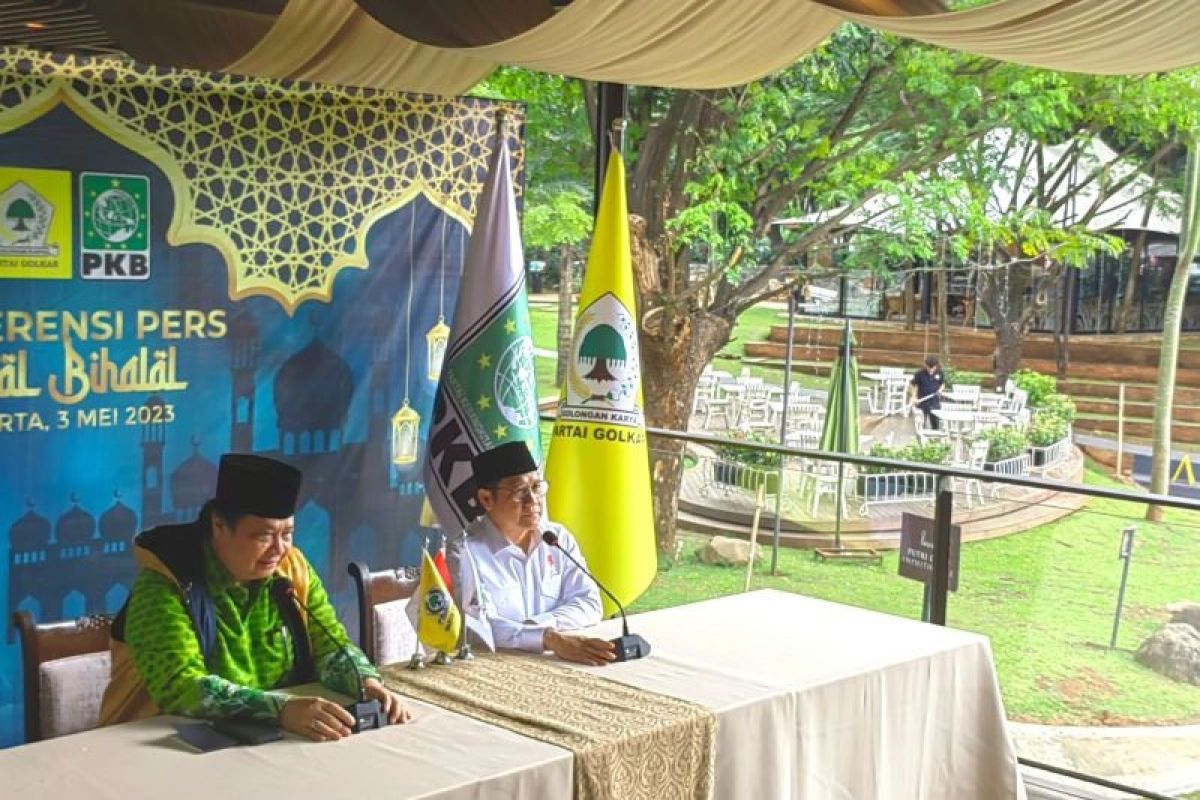 Partai Golkar dan PKB bangun koalisi inti tindaklanjuti koalisi besar