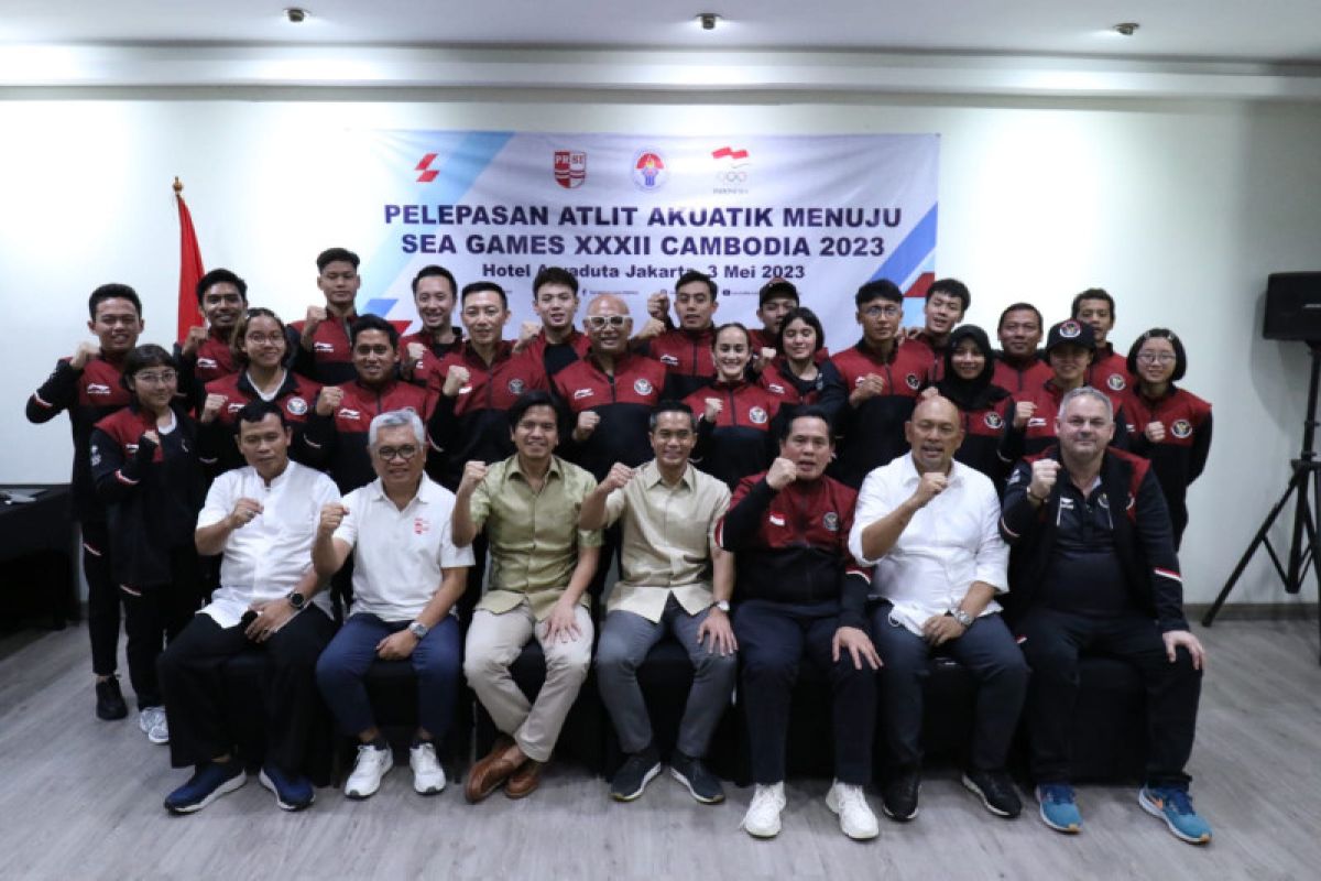 51 atlet tim akuatik siap berlaga di SEA Games 2023 Kamboja