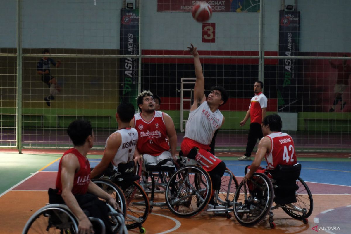 Bola basket kursi roda kian berkembang di Indonesia