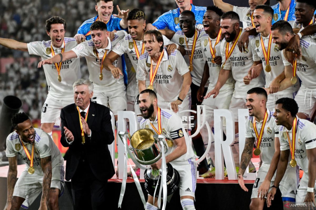 Real Madrid kampiun Copa del Rey 2022/23