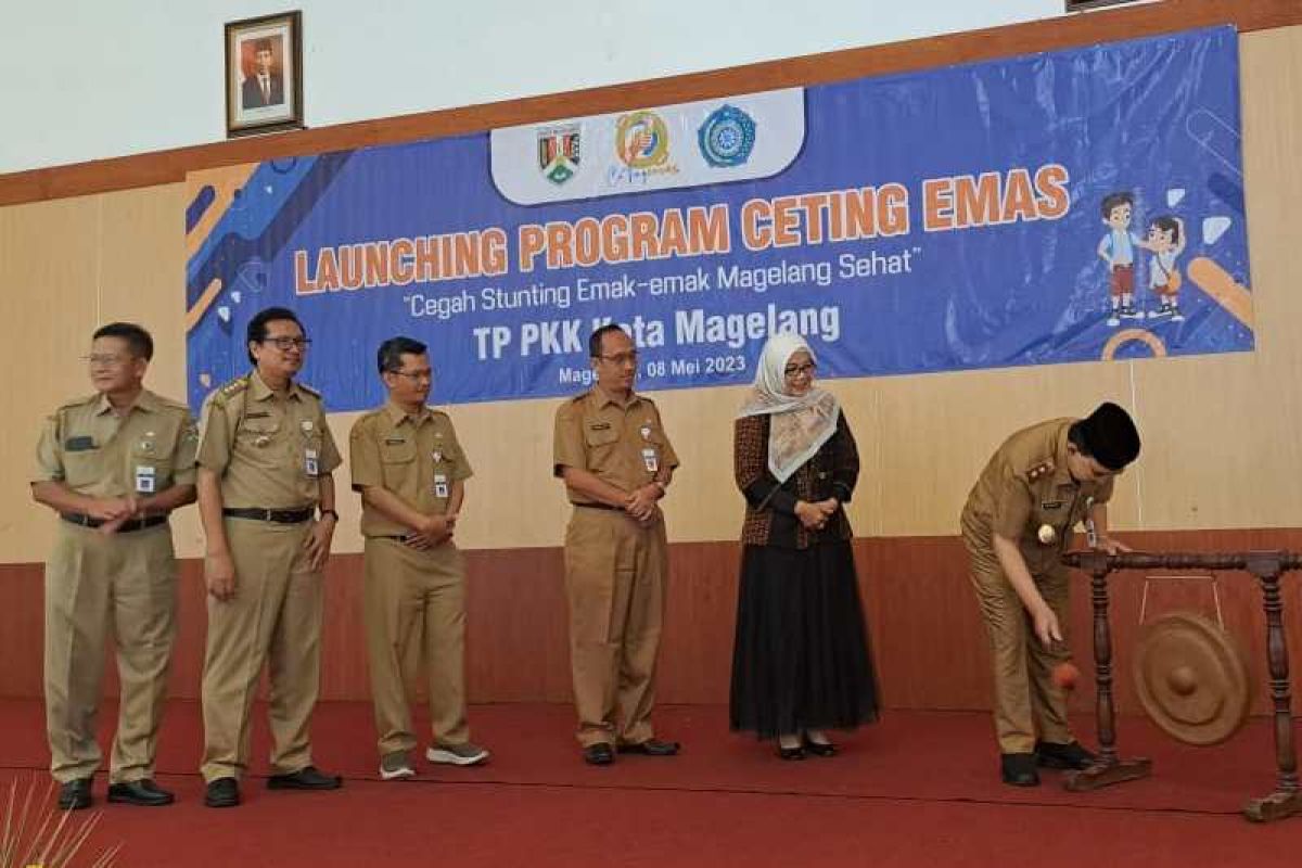 PKK Kota Magelang meluncurkan "Ceting Emas" untuk tekan stunting