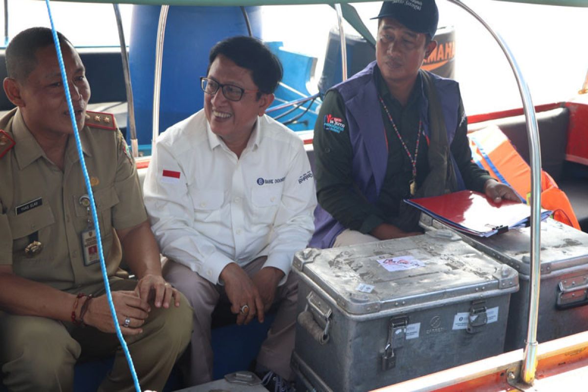 Gunakan perahu, BI Kalteng sediakan layanan kas keliling susur sungai