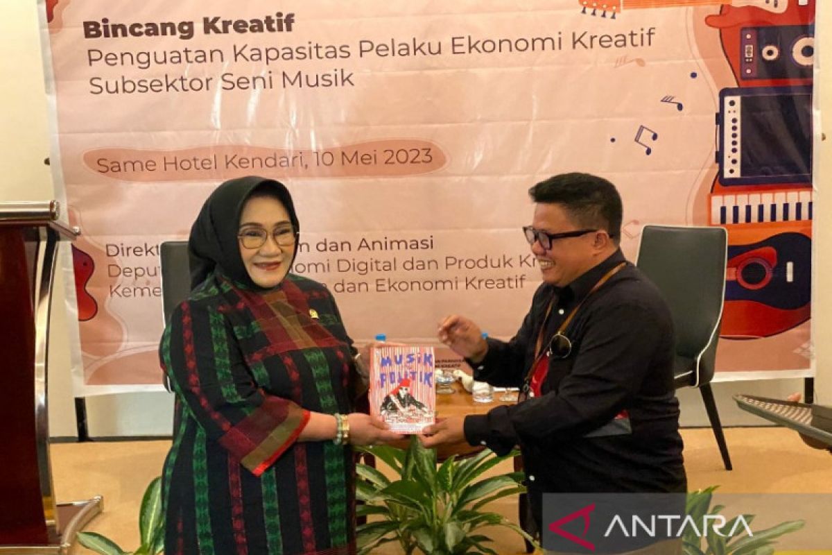 Anggota Komisi X DPR RI berharap musik tradisional Sultra dilestarikan