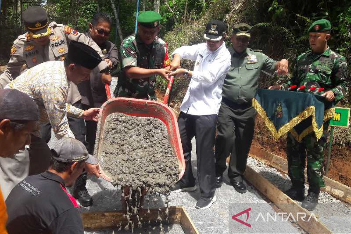 Bupati Temanggung:  TMMD berikan pelajaran semangat gotong royong