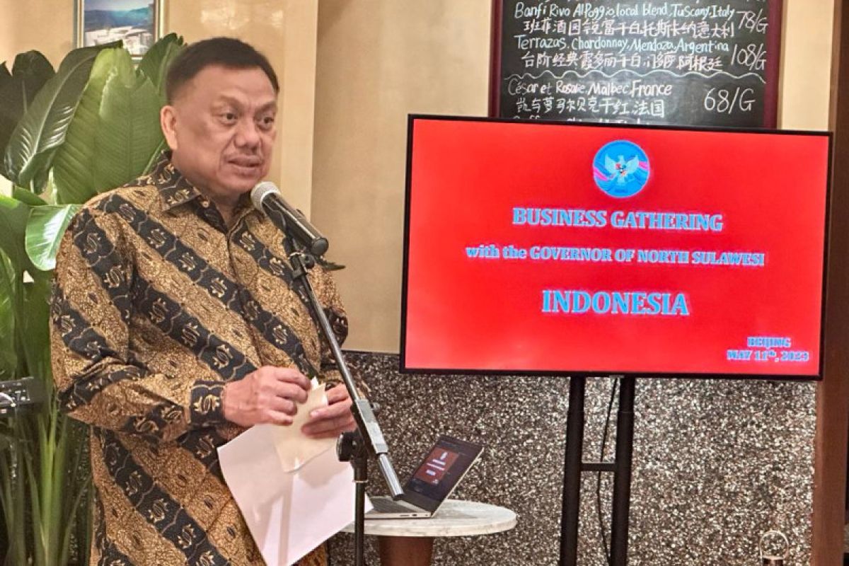 Gubernur Olly Dondokambey beber potensi investasi Sulut ke investor China