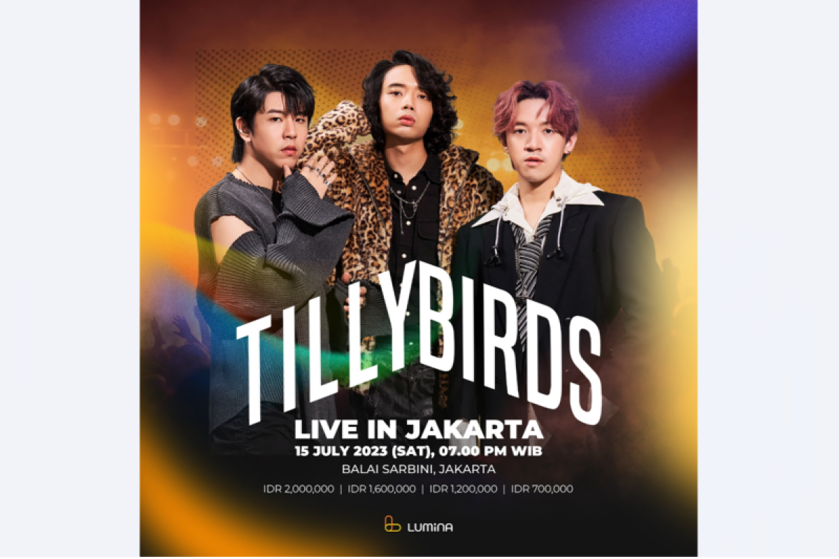 Band Thailand Tilly Birds siap sapa penggemar di Indonesia 15 Juli
