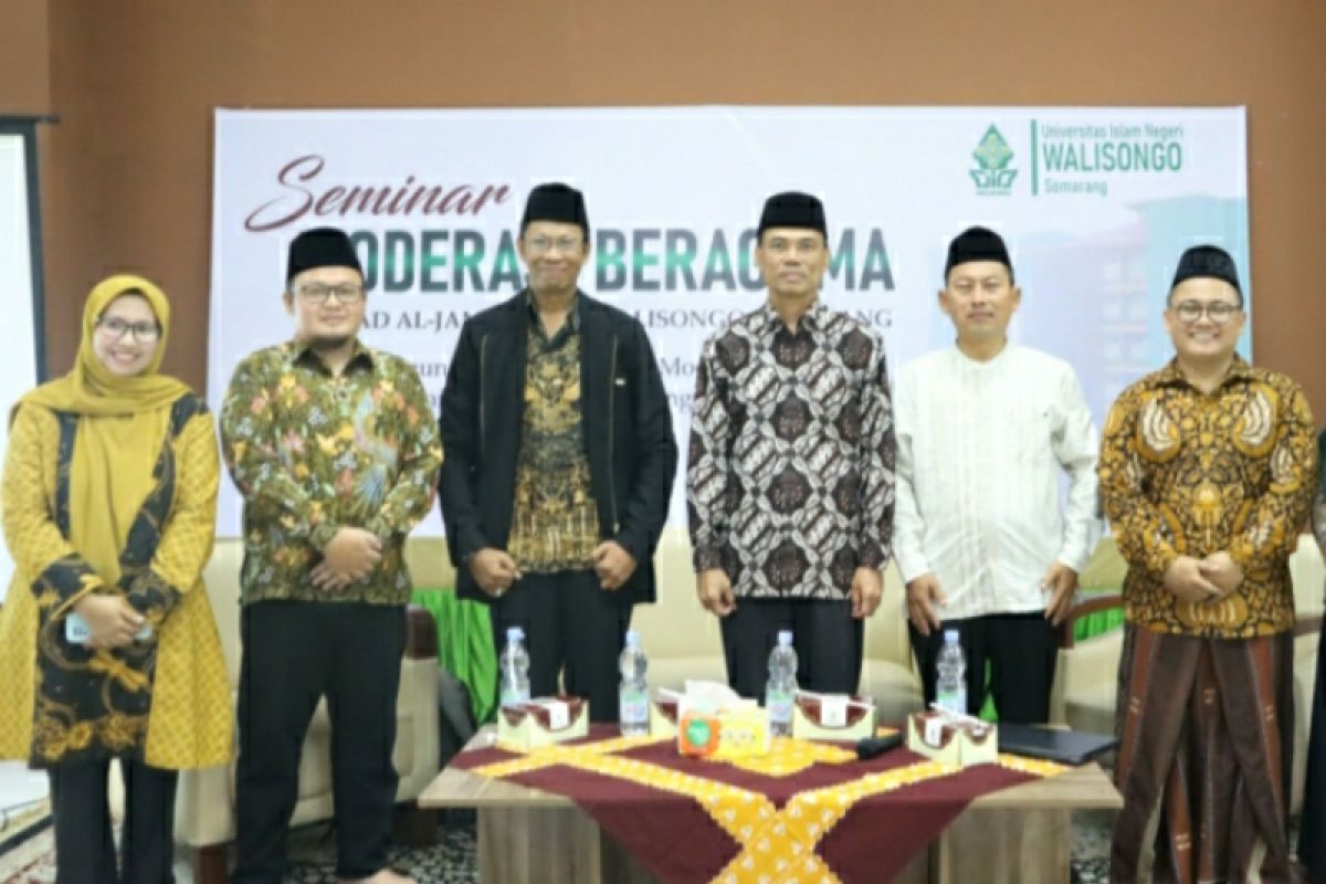 Seminar moderasi beragama, Mahad UIN Walisongo ajak perkuat persatuan