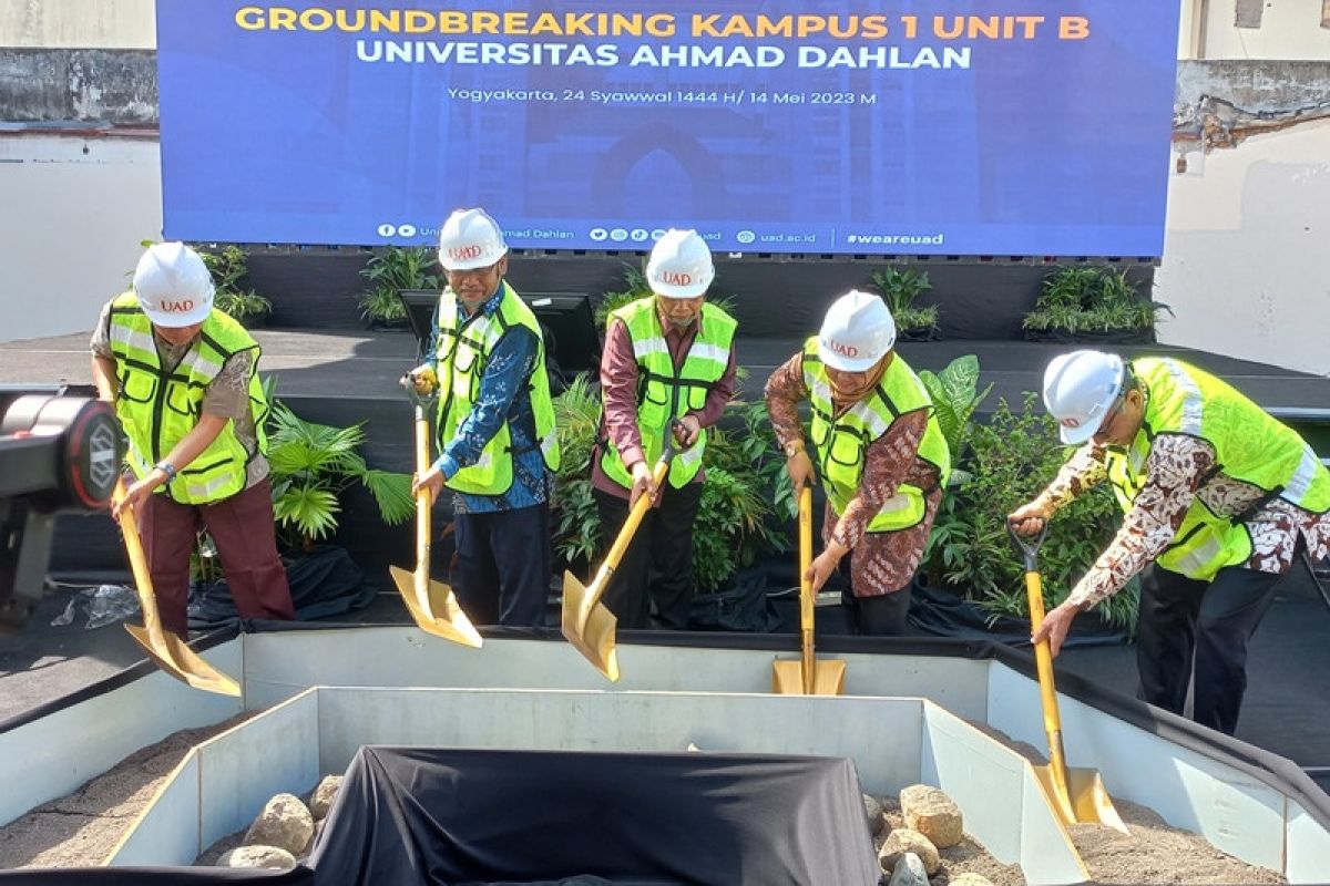 UAD lakukan "ground breaking" pembangunan Kampus 1 Unit B