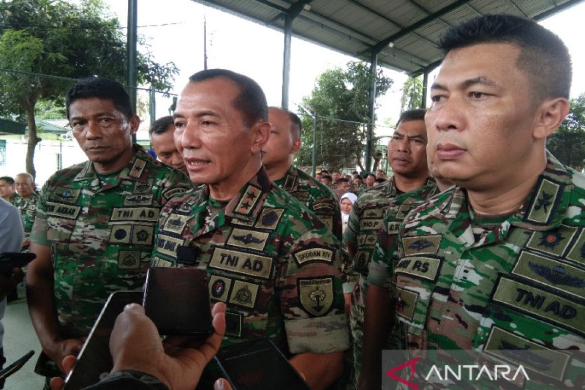 Pangdam Hasanuddin tekankan prajurit untuk jaga netralitas kawal pemilu