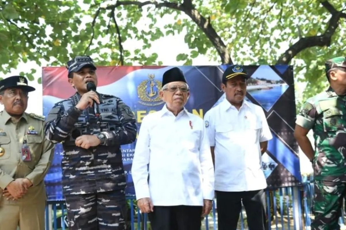 Wapres hadiri peresmian Kampung Bahari Nusantara