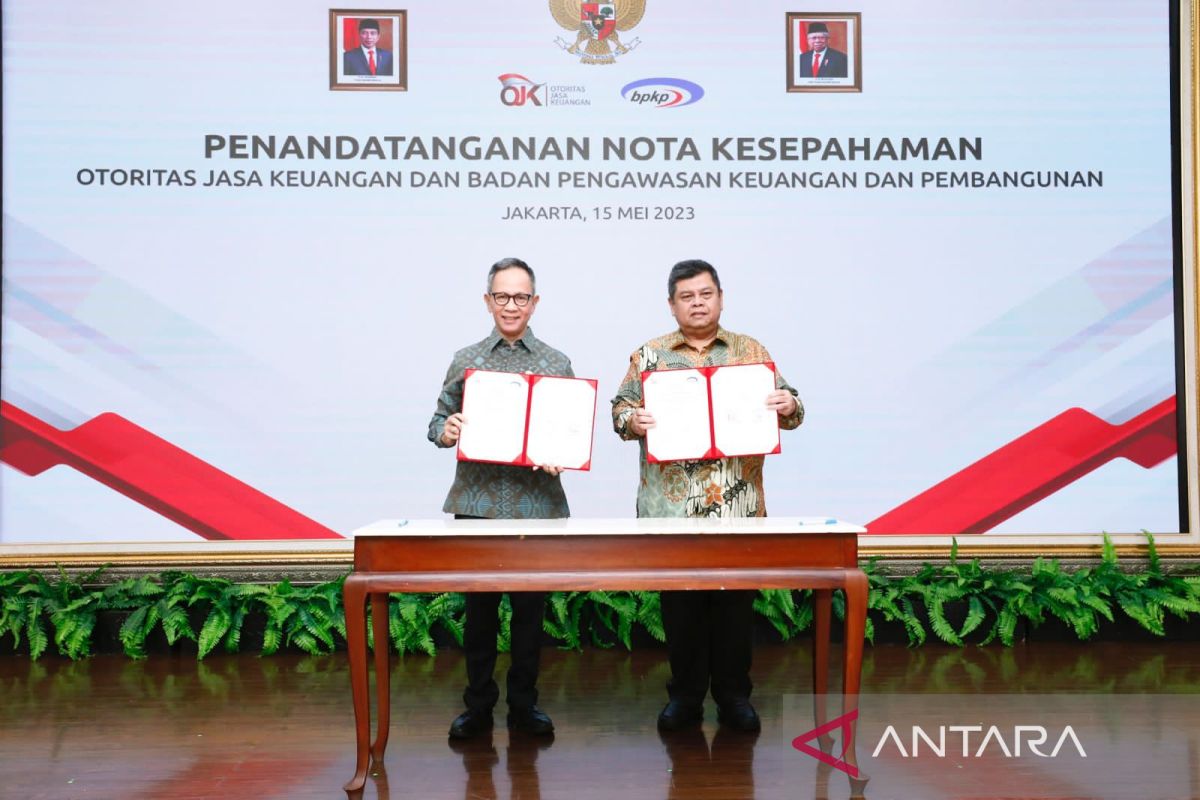 OJK dan BPKP tingkatkan kerja sama perkuat pengawasan keuangan