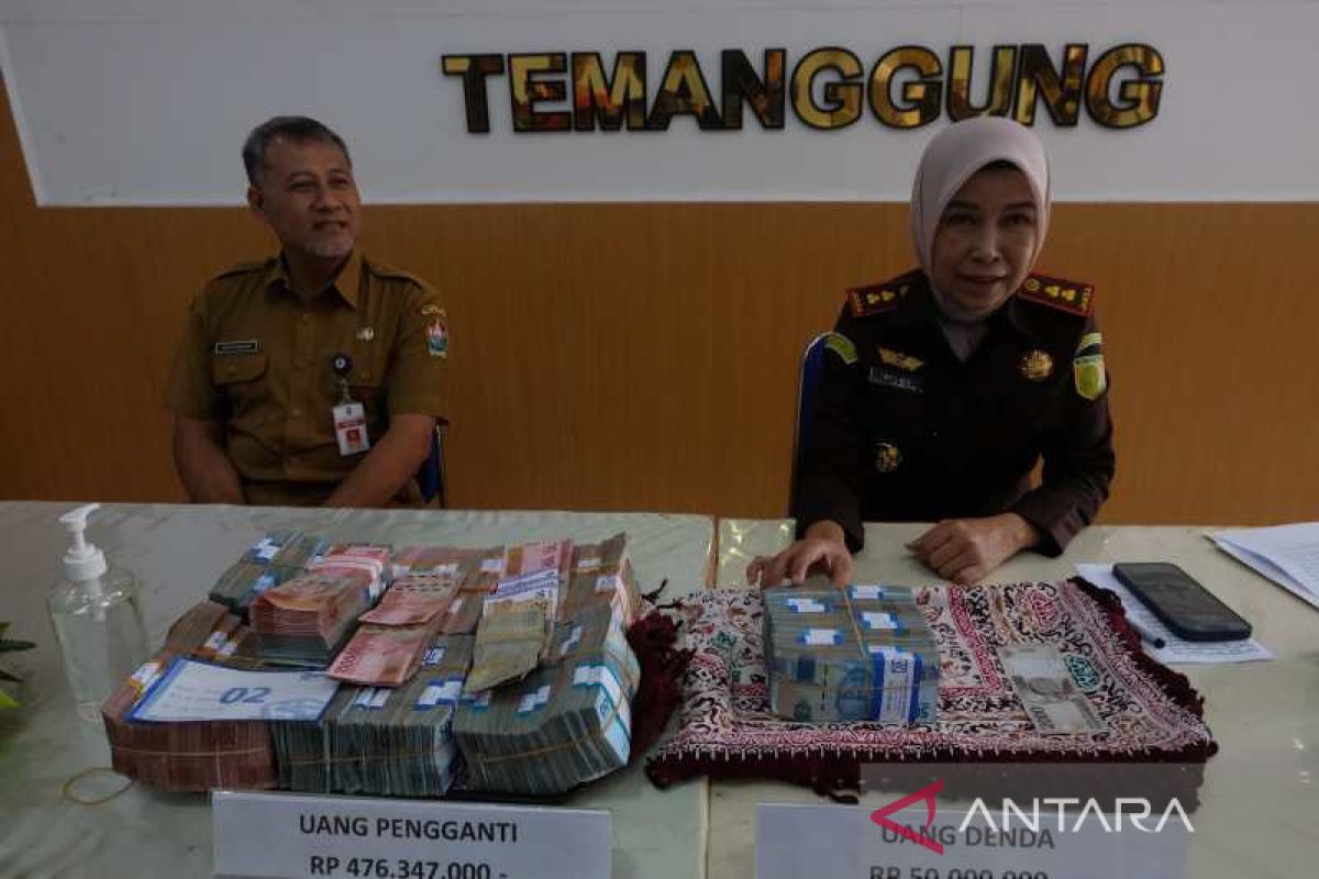 Kejaksaan kembalikan uang kerugian negara mantan Direktur PD Aneka Usaha