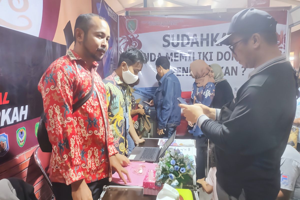 Disdukcapil berikan layanan pendaftaran IKD di Kalteng Expo