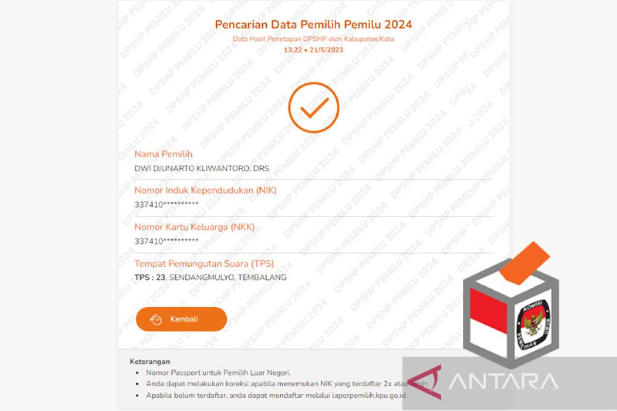 Jangan sampai golput gegara administrasi kependudukan