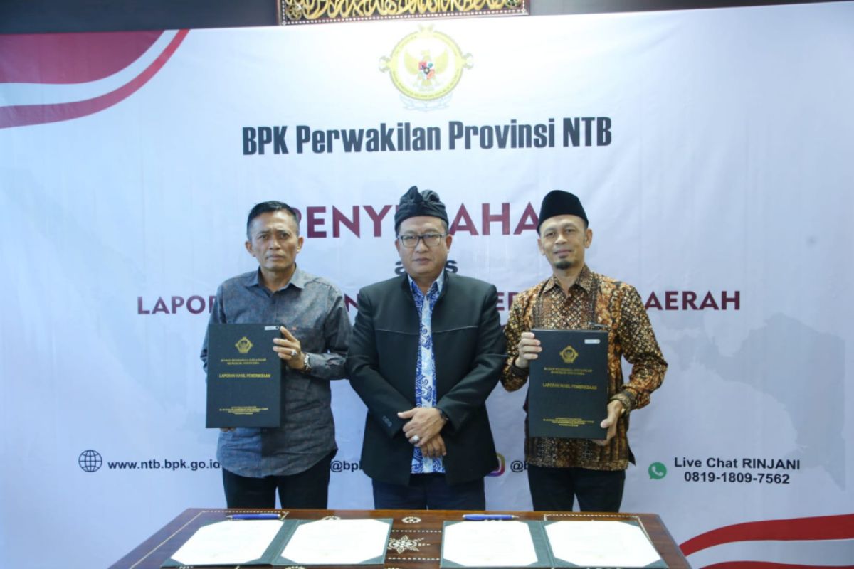 Pemkab Lombok Tengah raih WTP ke-11 berturut-turut dari BPK