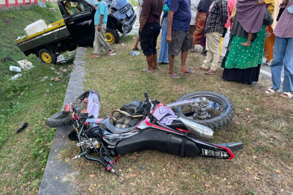 Anggota polisi meninggal kecelakaan di Jalan Ompu Beko Dompu