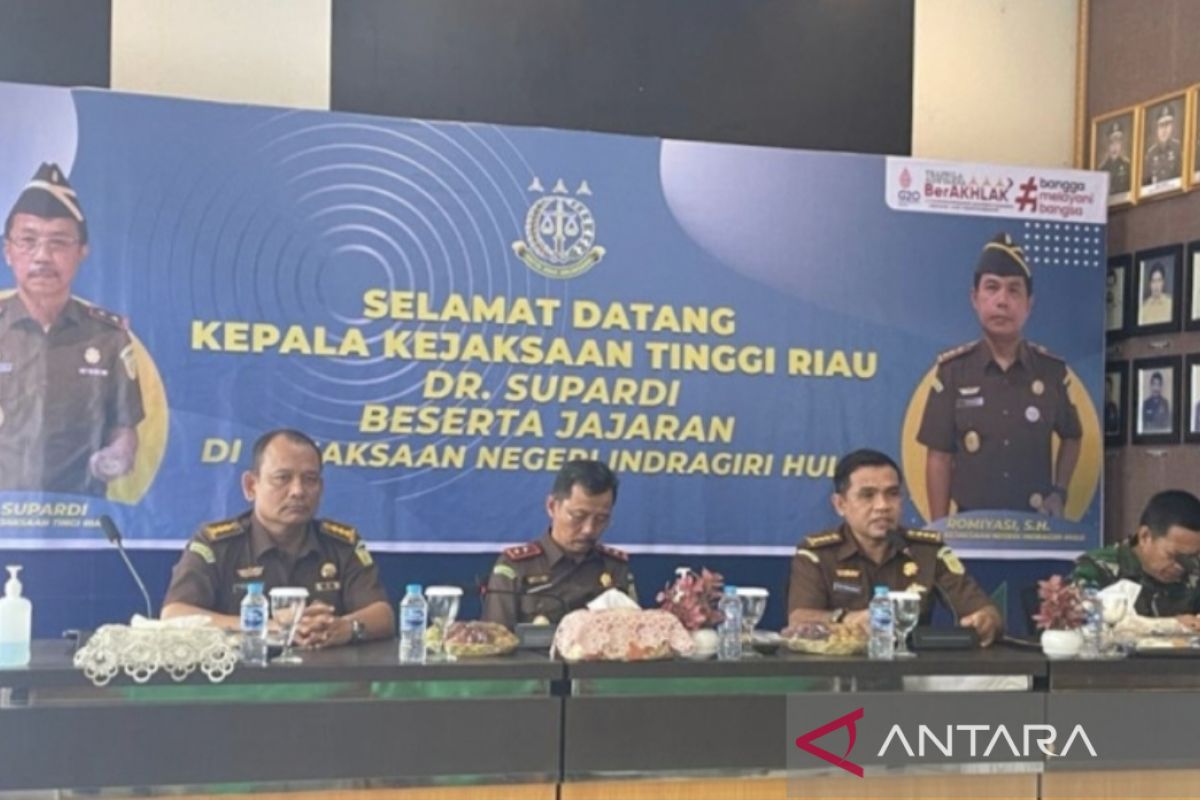 Kejari Inhu ajak insan pers berperan aktif dukung program nasional