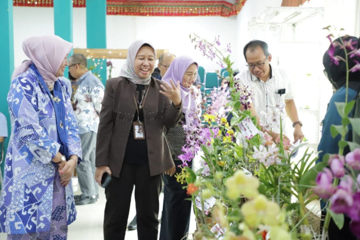 Unila luncurkan pusat penelitian dan pengembangan sumberdaya genetik anggrek